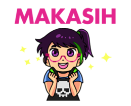 Cute Gamer Girl sticker #15121496