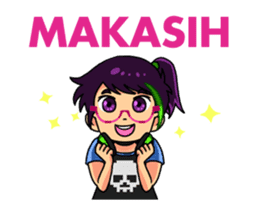 Cute Gamer Girl sticker #15121496