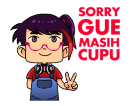 Cute Gamer Girl sticker #15121505