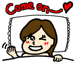 a date with your spouse. sticker #15122175