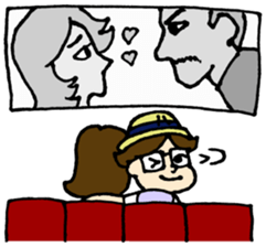 a date with your spouse. sticker #15122180