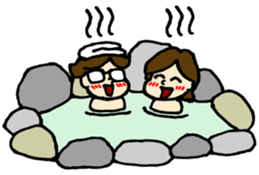a date with your spouse. sticker #15122181