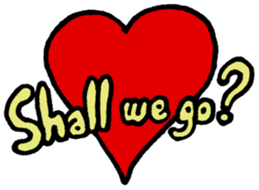 a date with your spouse. sticker #15122182