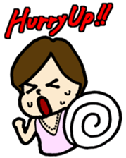 a date with your spouse. sticker #15122185