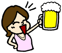 a date with your spouse. sticker #15122193