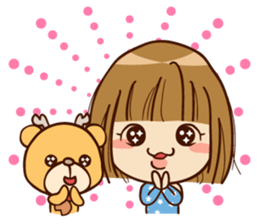 Baby YunYun & BearDeer sticker #15122455