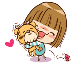 Baby YunYun & BearDeer sticker #15122487