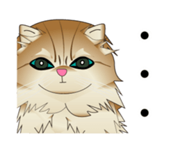 Lara and Lillian cats sticker #15122534