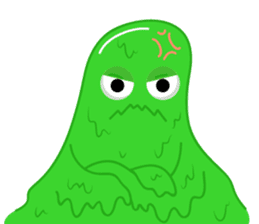 Apo The Green Slime sticker #15123568