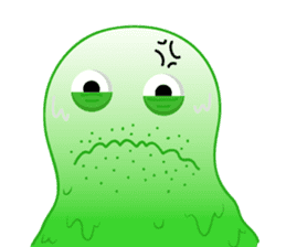 Apo The Green Slime sticker #15123571