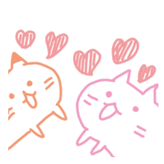 NEKONEKONEKO Sticker PASTEL