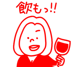 around30 girl tallk sticker #15125397