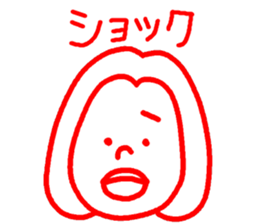 around30 girl tallk sticker #15125398