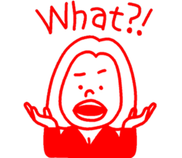 around30 girl tallk sticker #15125404