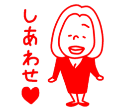 around30 girl tallk sticker #15125413