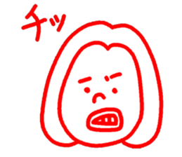 around30 girl tallk sticker #15125421