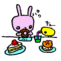pinkymascotrabbit