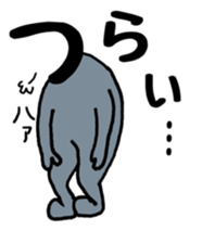 Japanese sticker HIRAGANA-KUN sticker #15126429