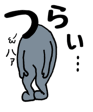 Japanese sticker HIRAGANA-KUN sticker #15126429