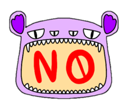 Funny Funny Monster3 sticker #15128205