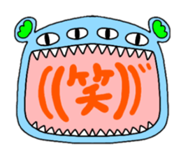 Funny Funny Monster3 sticker #15128220