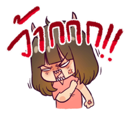 Hamster The Rabbit sticker #15128629