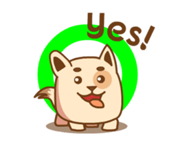 Round Doggo Emojicons sticker #15129661