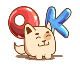 Round Doggo Emojicons sticker #15129674