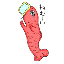 carp's okkoi and pleasant friends sticker #15130426