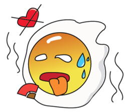 Fried Eggs in Love sticker #15130895