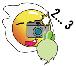 Fried Eggs in Love sticker #15130901