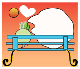 Fried Eggs in Love sticker #15130909