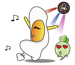 Fried Eggs in Love sticker #15130910