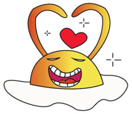 Fried Eggs in Love sticker #15130915