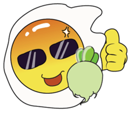 Fried Eggs in Love sticker #15130918