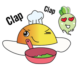 Fried Eggs in Love sticker #15130920