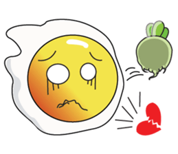 Fried Eggs in Love sticker #15130925