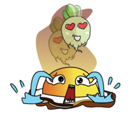 Fried Eggs in Love sticker #15130928