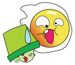 Fried Eggs in Love sticker #15130931