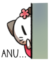 Miss kitty cat sticker #15131004