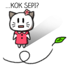 Miss kitty cat sticker #15131005