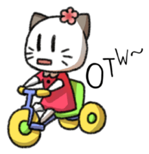 Miss kitty cat sticker #15131010