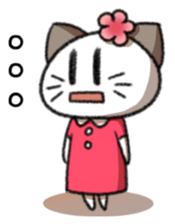 Miss kitty cat sticker #15131019