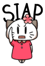 Miss kitty cat sticker #15131021