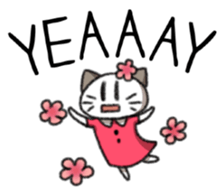 Miss kitty cat sticker #15131023