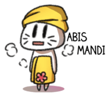 Miss kitty cat sticker #15131025