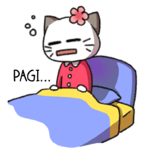 Miss kitty cat sticker #15131030