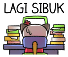 Miss kitty cat sticker #15131036