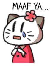 Miss kitty cat sticker #15131037