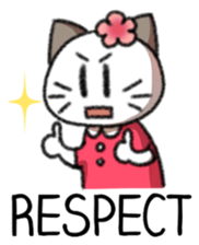 Miss kitty cat sticker #15131043